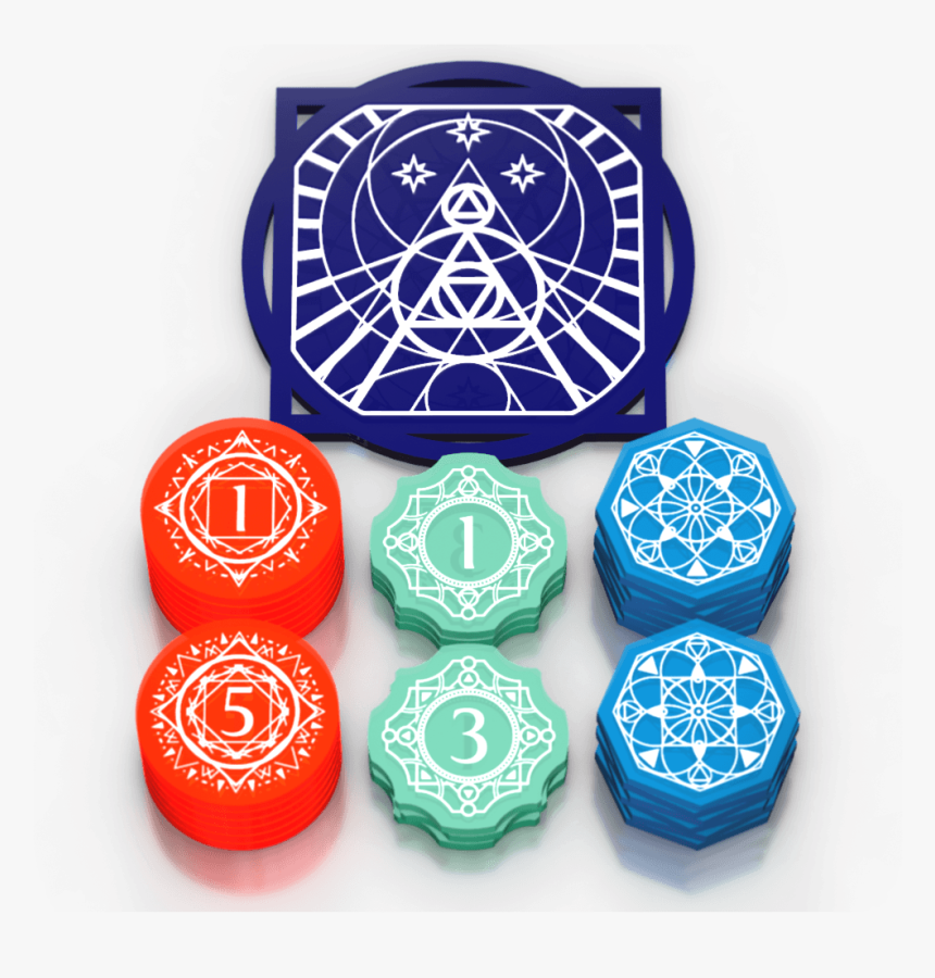 Arcane Tokens Render With Transparent Background - Emblem, HD Png Download, Free Download