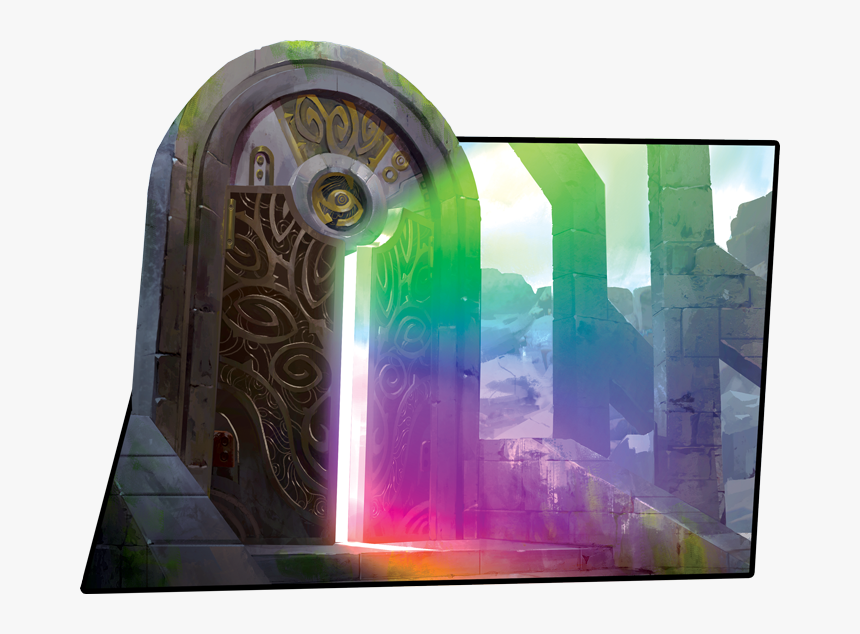 Keyforge Dimension Door, HD Png Download, Free Download