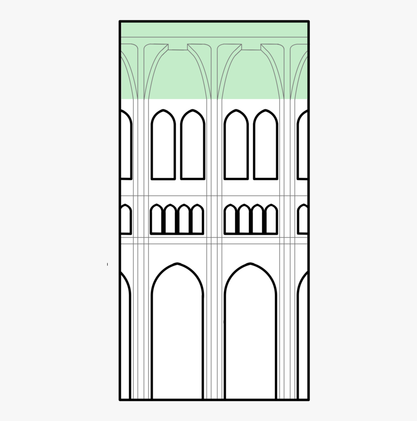 Clerestory In Architecture Sketches, HD Png Download, Free Download