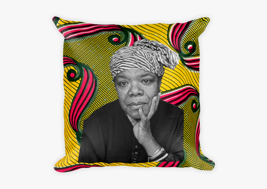 Maya Angelou Throw Pillow - Cushion, HD Png Download, Free Download