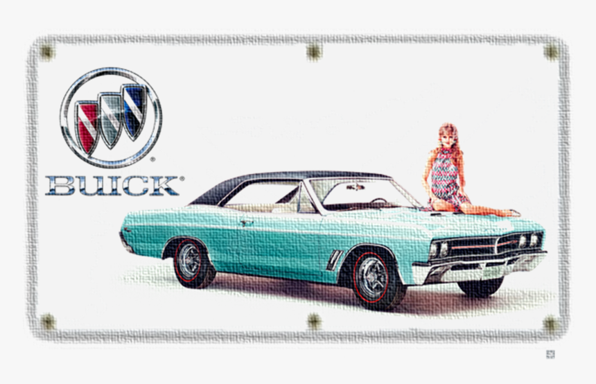 Muscle Cars Png Buick - 1967 Buick Skylark Ad Poster, Transparent Png, Free Download
