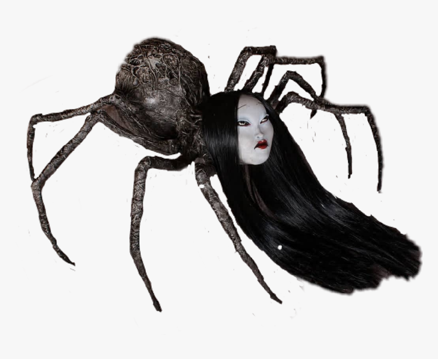 #spider #bug #insect #arachnid #woman #fake #japan - Insect, HD Png Download, Free Download