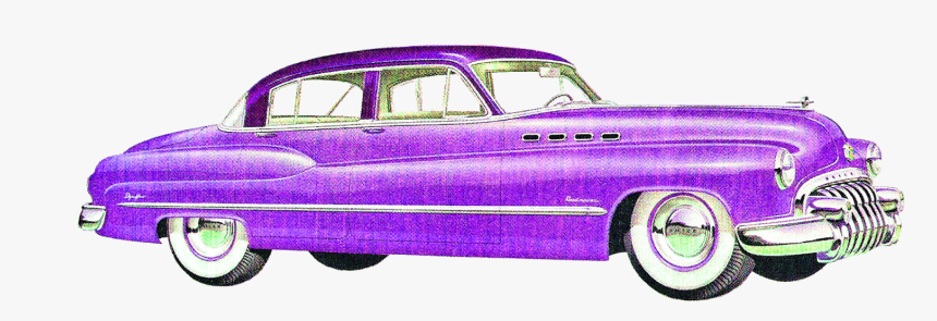 Transparent Grill Clip Art - Vintage Car Clipart Transparent, HD Png Download, Free Download