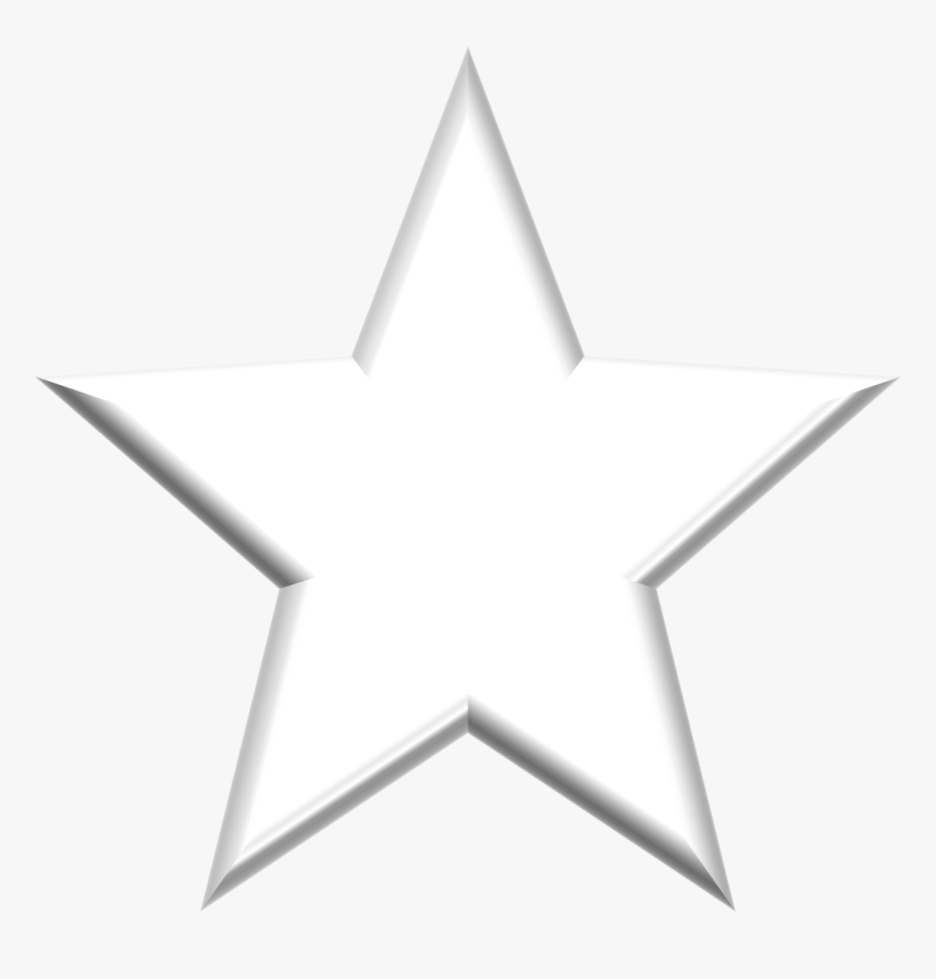 Vector White Star Png, Transparent Png, Free Download