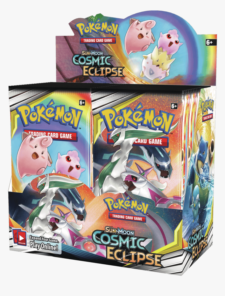 Pokemon Cosmic Eclipse Booster Box, HD Png Download, Free Download