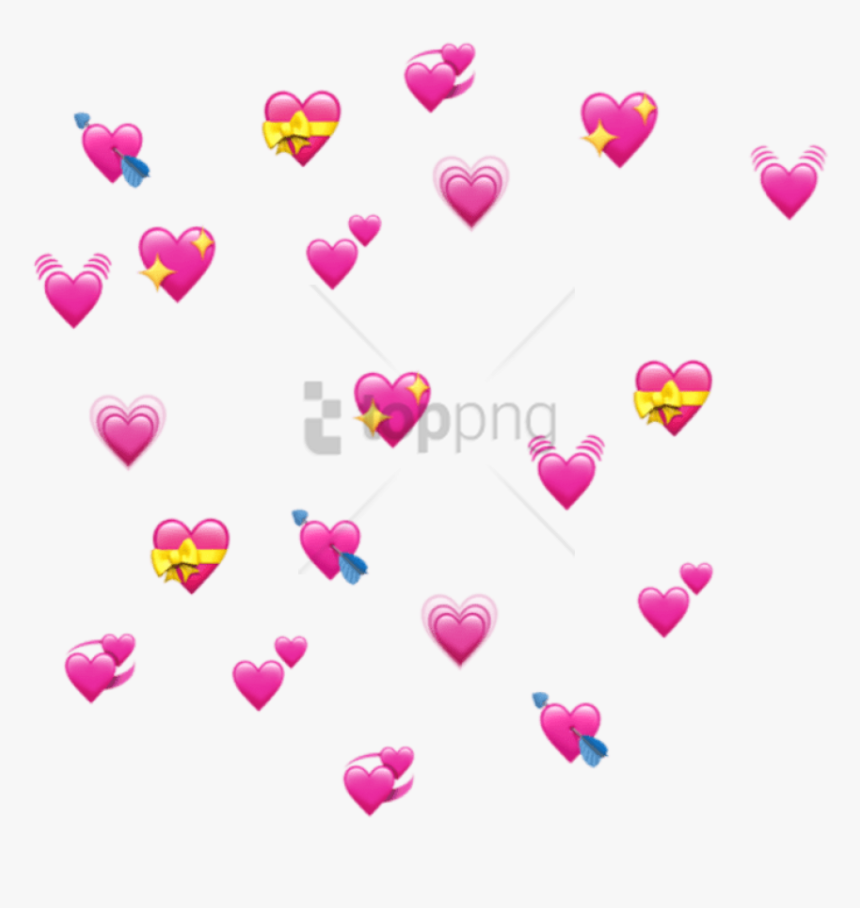 Heart Png Emoji - Heart Emojis Transparent Background, Png Download, Free Download