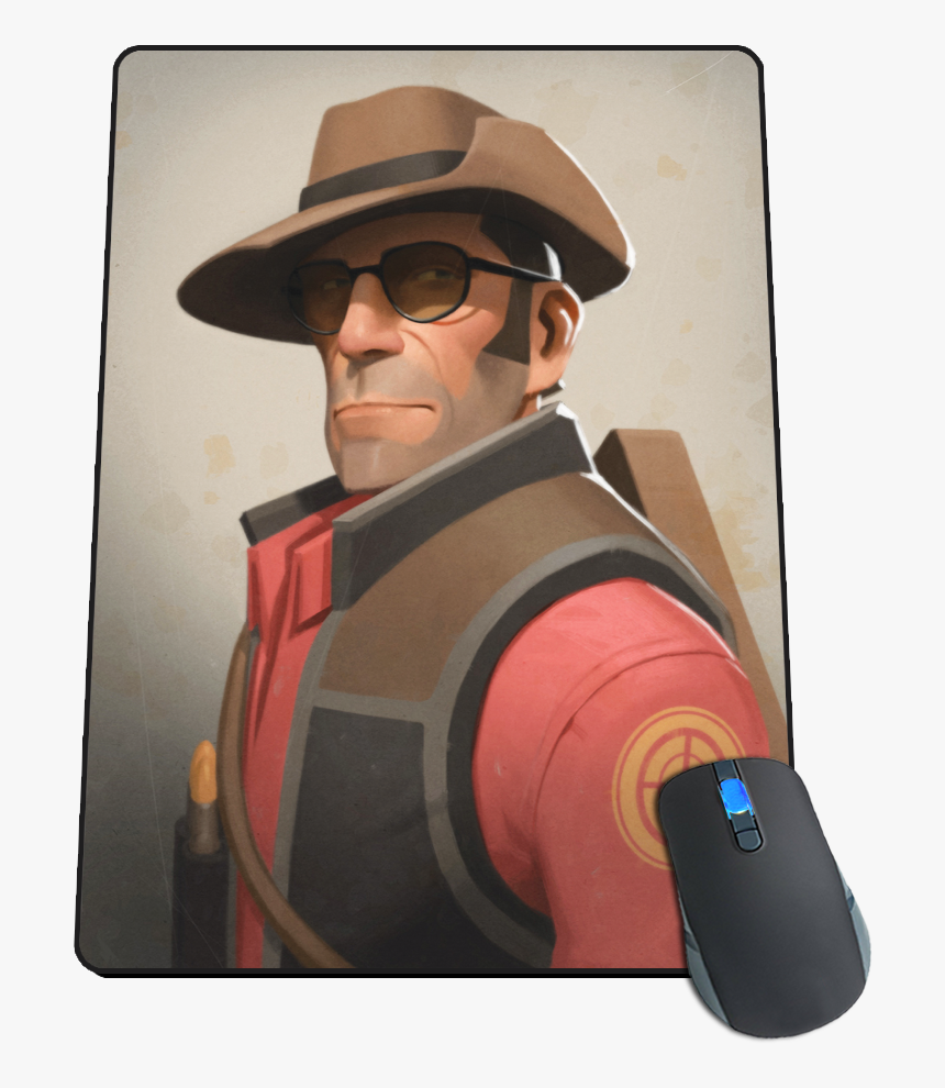 Sniper Tf2 Png , Png Download - Team Fortress 2 Sniper Portrait, Transparent Png, Free Download