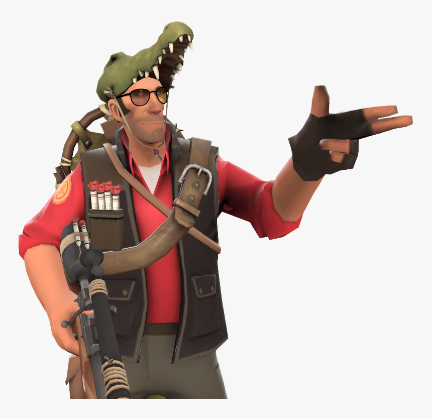 Tf 2 Sniper Laugh, HD Png Download, Free Download