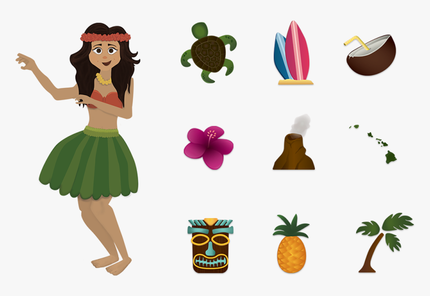 Hawaii Iconic Symbols, HD Png Download, Free Download