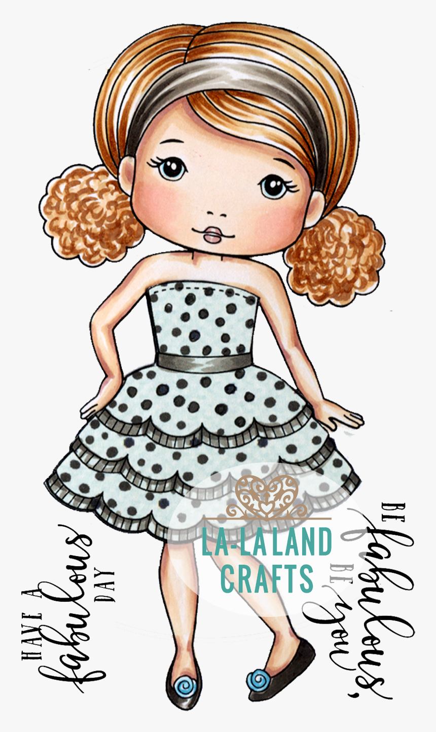 Fabulous Molli Rubber Stamp - Doll, HD Png Download, Free Download