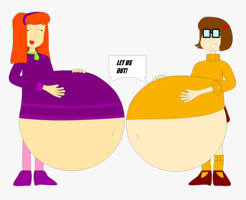 Daphne Ate Velma Clipart Velma Dinkley Daphne Shaggy - Fred X Shaggy Fan Art, HD Png Download, Free Download