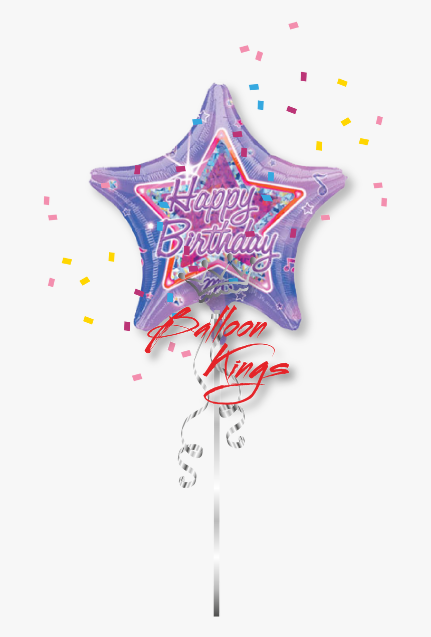 Birthday Star Png - Visual Arts, Transparent Png, Free Download