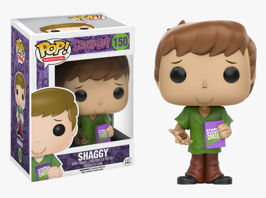 Shaggy Pop Vinyl Figure - Shaggy Funko Pop, HD Png Download, Free Download