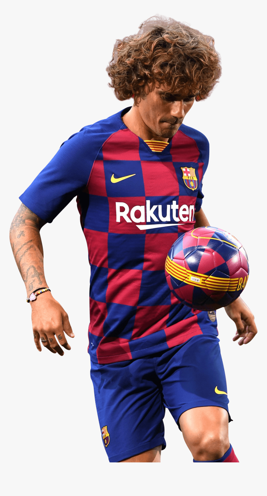 Antoine Griezmann render - Antoine Griezmann Barcelona Png, Transparent Png, Free Download