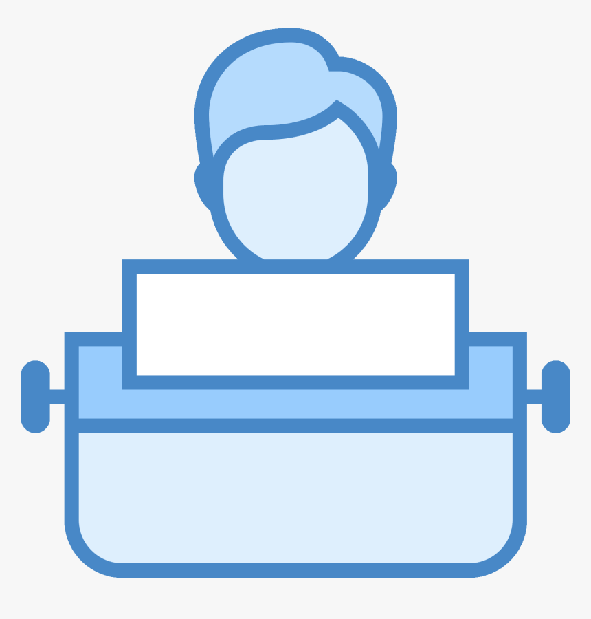 User Typing Using Typewriter Icon - Cambiar De Usuario Icono, HD Png Download, Free Download