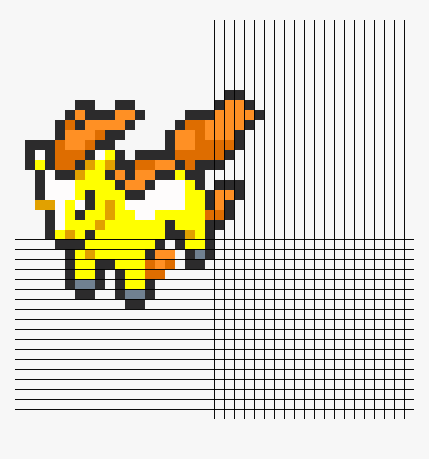 Ponyta Perler Bead Pattern / Bead Sprite - Perler Beads Pokemon, HD Png Download, Free Download