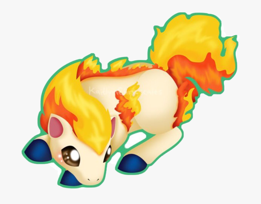 #ponyta #freetoedit - Cute Ponyta Pokemon, HD Png Download, Free Download