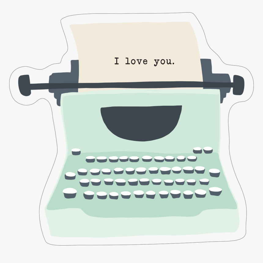 You & Me Typewriter Print & Cut File, HD Png Download, Free Download