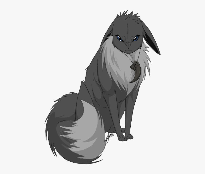 Shadowfax The Black Ponyta And Ghost The Gray Eevee - Cartoon, HD Png Download, Free Download