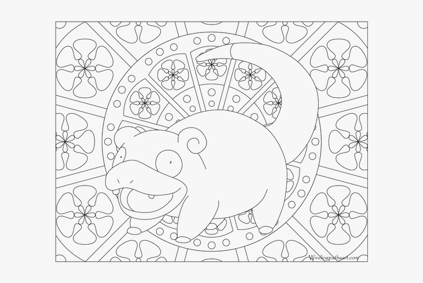 Pokemon Coloring Pages Adult, HD Png Download, Free Download