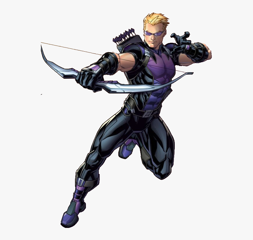 Marvel Comic Hawkeye Transparent, HD Png Download, Free Download