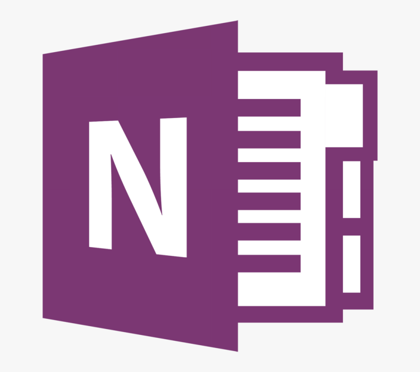 Microsoft One Note Icon - Microsoft Onenote Logo, HD Png Download, Free Download