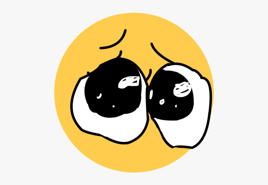 Poorly Drawn Crying Emoji, HD Png Download, Free Download