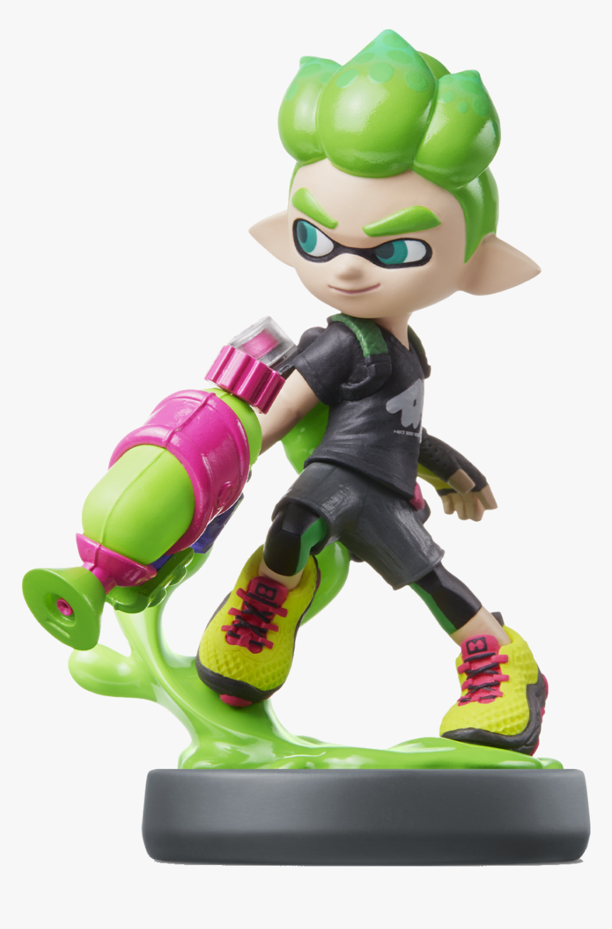 Splatoon 2 Inkling Boy Amiibo, HD Png Download, Free Download