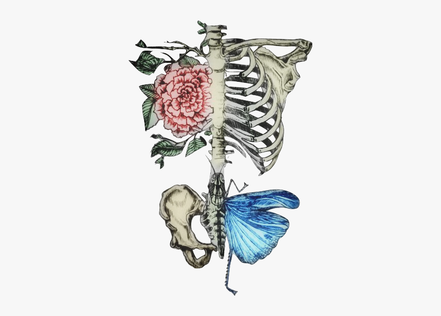 Flower Rib Cage Tattoo Designs - wide 8