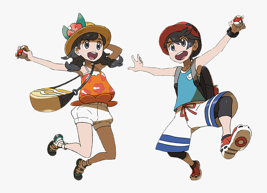 Pokemon Ultra Sun And Moon Trainers, HD Png Download, Free Download