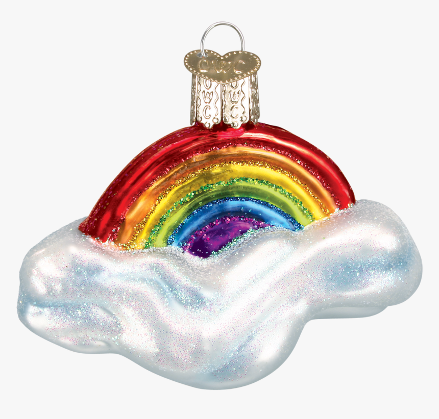 Old World Christmas - Glass Rainbow Christmas Tree Ornament, HD Png Download, Free Download