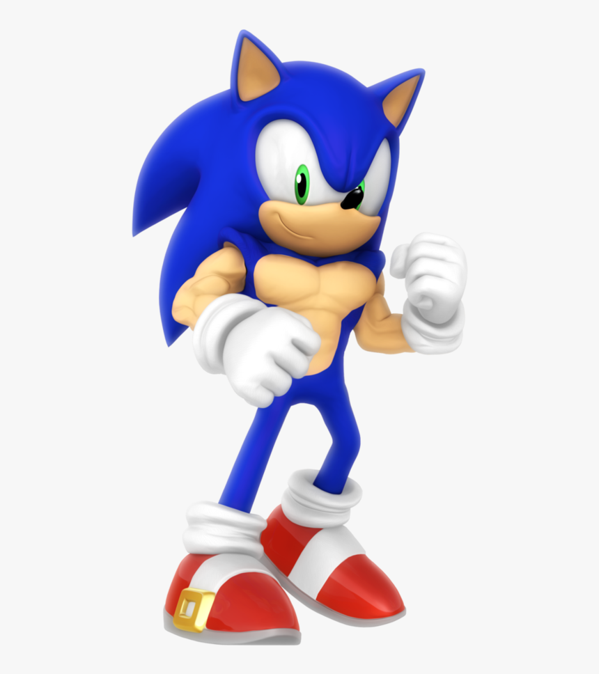 Image - Sonic The Hedgehog Buff, HD Png Download, Free Download
