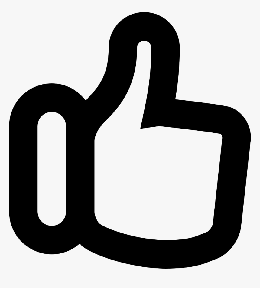 Thumbs-up - Icono Pulgar Hacia Arriba Png, Transparent Png, Free Download