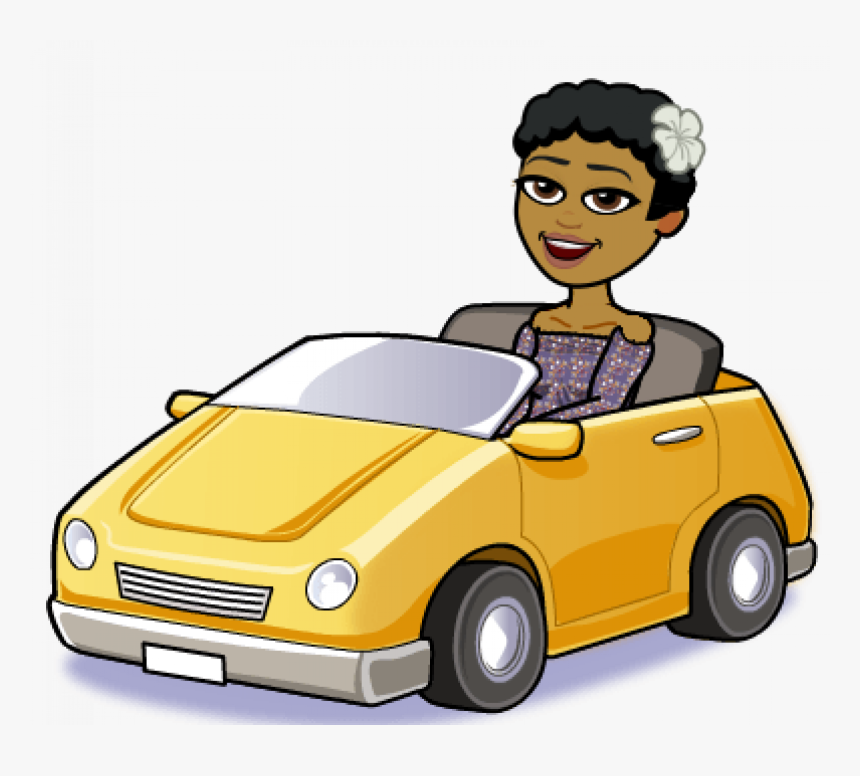 Arshe"s Adventures - Bitmoji In A Car, HD Png Download, Free Download