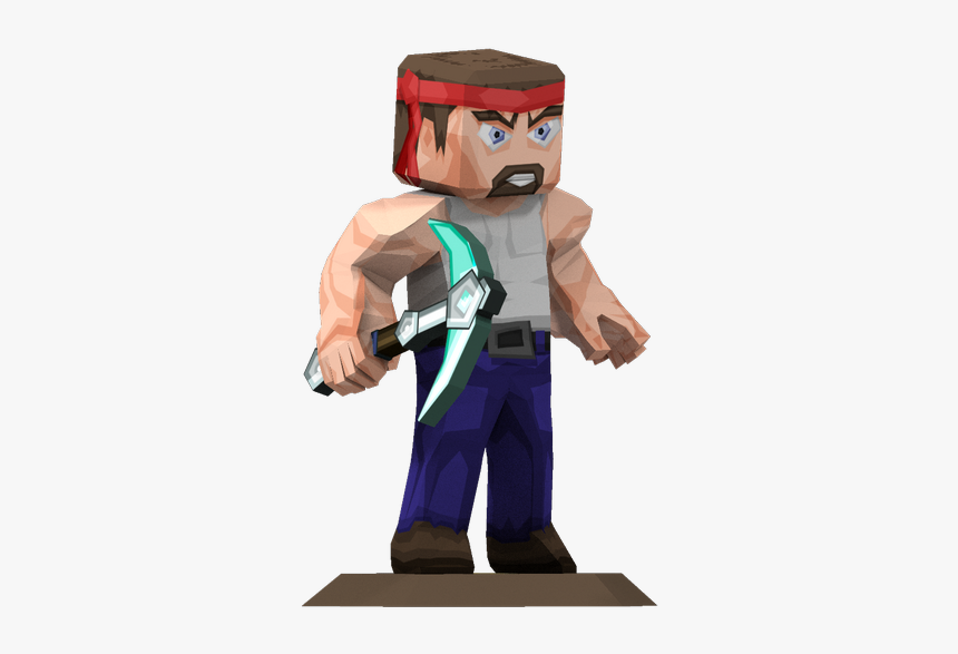 Sphax Purebdcraft Steve Skin, HD Png Download, Free Download