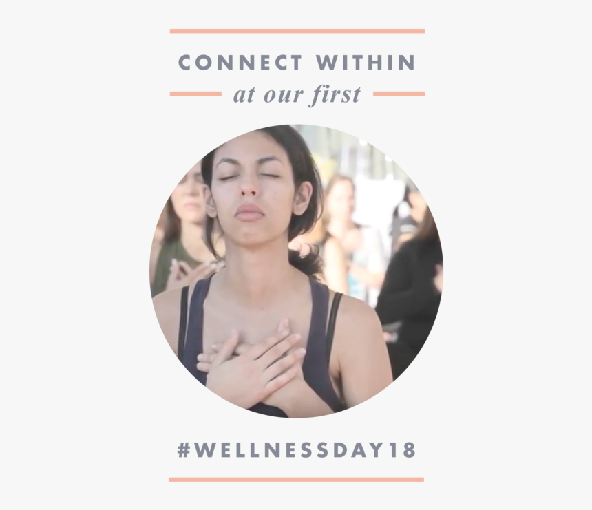 Wellnessday Connect Within - Girl, HD Png Download, Free Download