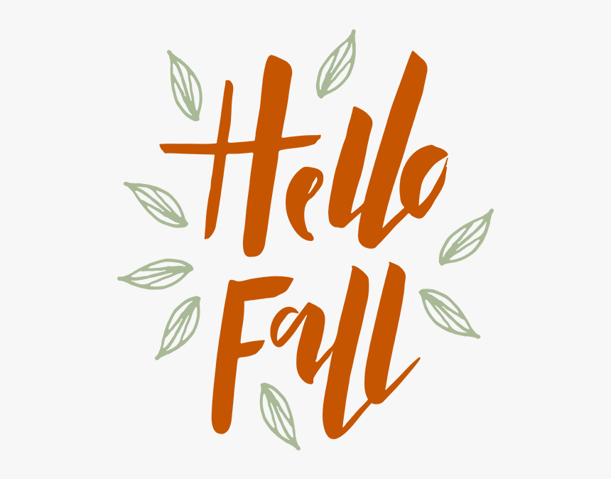 Hello Fall Hand Lettering, HD Png Download, Free Download