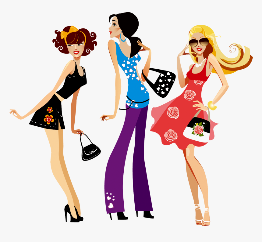 Thumb Image - Fashion Women Vector, HD Png Download, Free Download