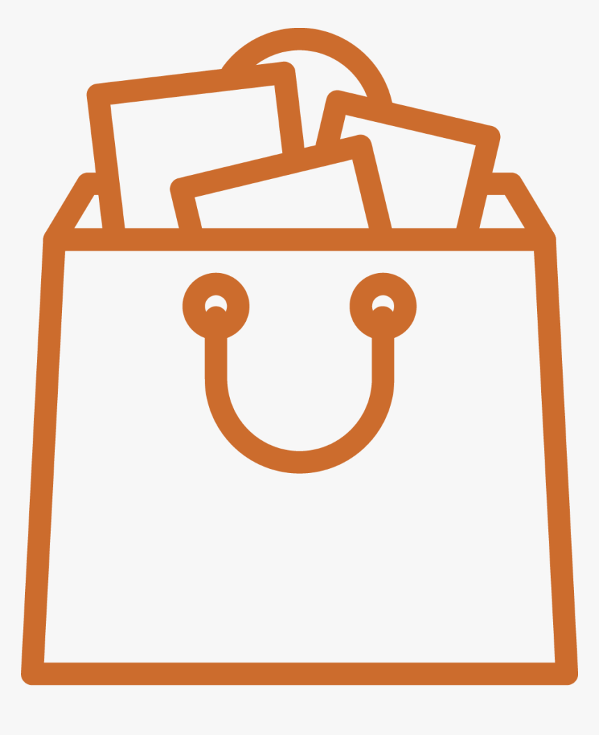 Compras/estoque , Png Download - Vector Shopping Bag Icon Png, Transparent Png, Free Download
