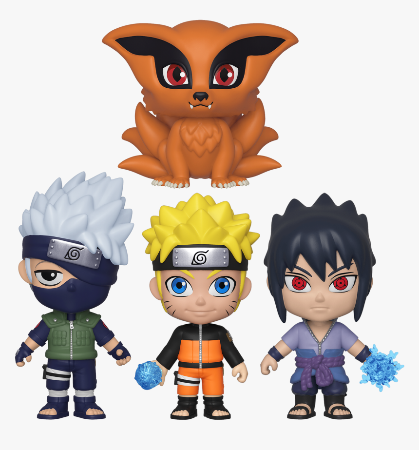 Team 7 5 Star 4” Vinyl Figure Bundle - Funko 5 Star Naruto, HD Png Download, Free Download