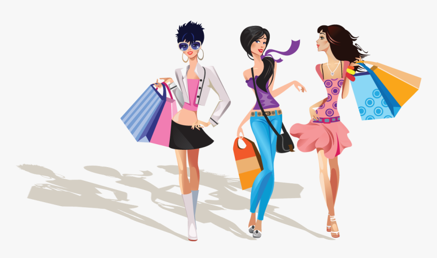 Girls Fashion Design Vector, HD Png Download, Free Download
