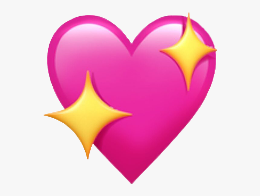 #emoji #corazon #rosa - Pink Heart Emoji Png, Transparent Png, Free Download