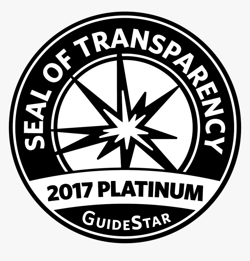 Footer - Guidestar Seal Of Transparency Platinum Logo Png Black, Transparent Png, Free Download