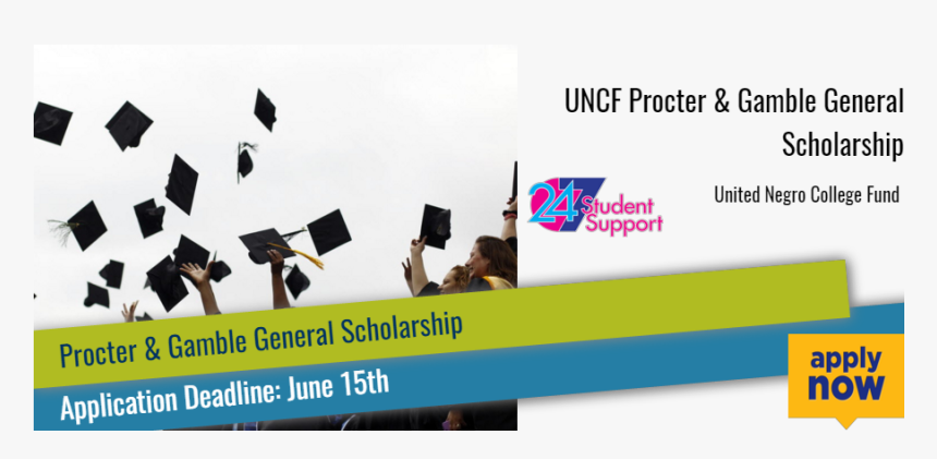 Uncf Procter & Gamble General Scholarship - Nitro College, HD Png Download, Free Download