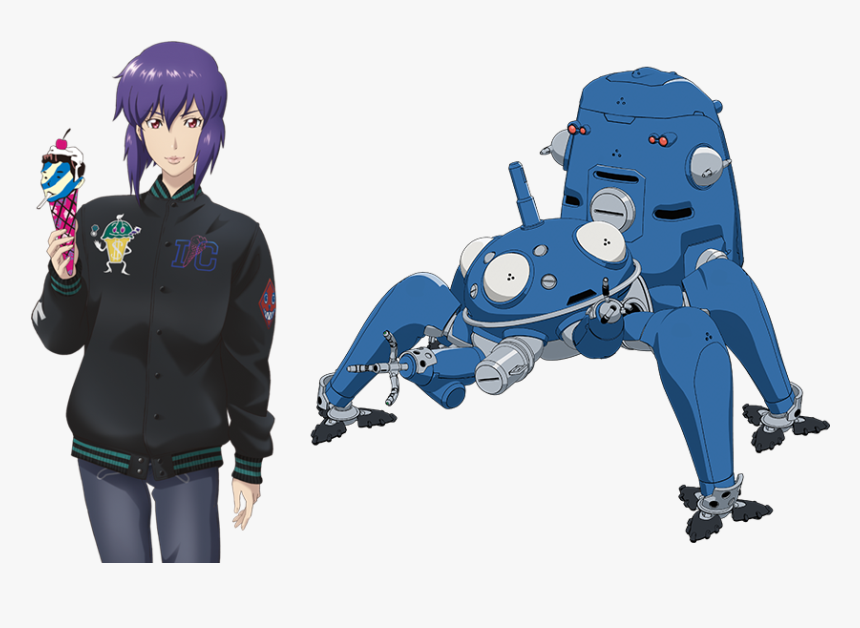 Ghost In The Shell Anime Png, Transparent Png, Free Download