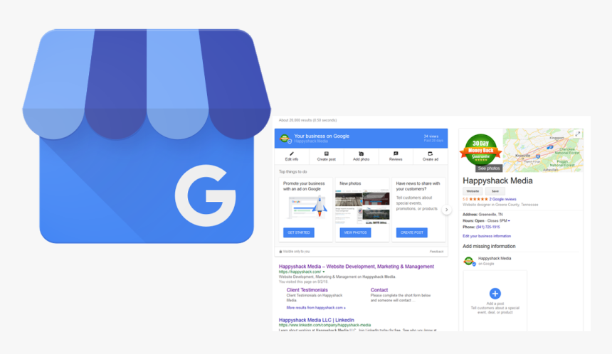 Google My Business Logo 2019, HD Png Download, Free Download