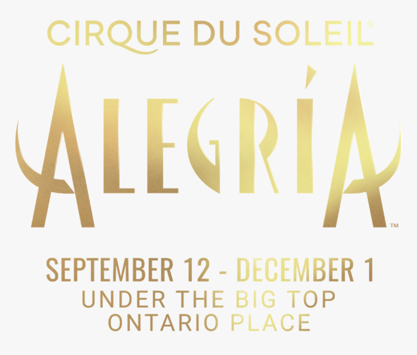 Cirque Du Soleil Alegria Logo, HD Png Download, Free Download