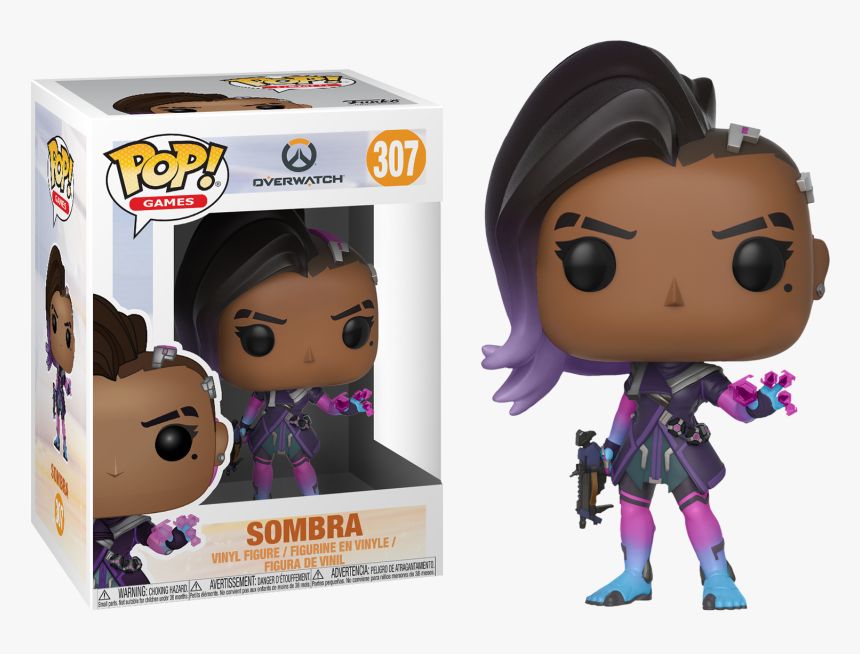 Sombra Funko Pop Vinyl Figure - Funko Pops Overwatch, HD Png Download, Free Download