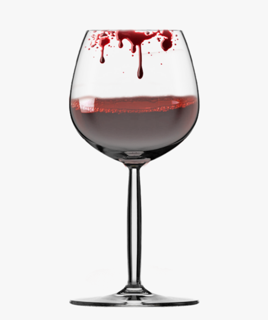 Wine Glass With Blood, HD Png Download, Free Download