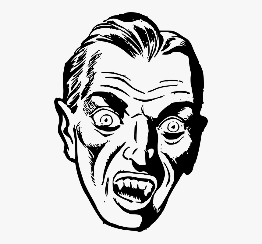 Vampire Drawing, HD Png Download, Free Download